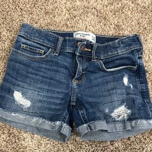 Abercrombie Kids Blue Denim Shorts